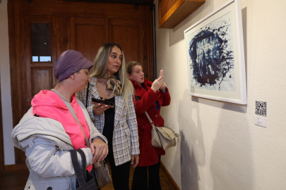 Mudanya'da görme engelliler için sanatta erişilebilirlik adımı