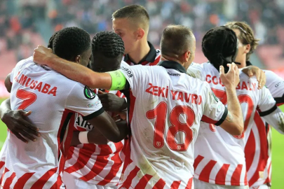 Samsunspor'a Avrupada rakip farketmiyor. 3-0