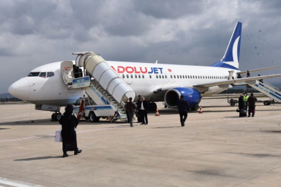 18 bin yolcu Kasım'da Yenişehir Havalimanı'nı kullandı