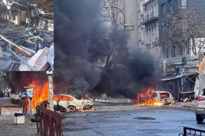 Ukrayna'dan Rusya'ya Yılbaşı gecesi kanlı saldırı: İHA’lar ile kafe ve otel hedef alındı, 24 ölü var