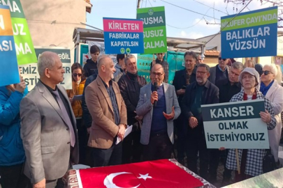 Nilüfer Çayı’nda kirlilik uyarısı