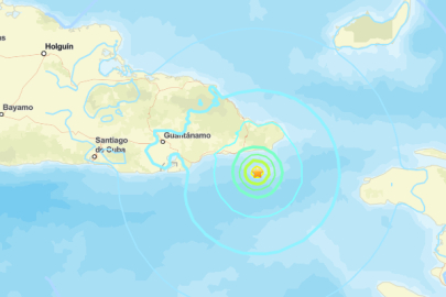 Küba'da 5.5 büyüklüğünde deprem meydana geldi