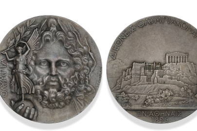 1896 Atina Olimpiyatları’ndan Tarihi Madalya Rekor Fiyata Satıldı