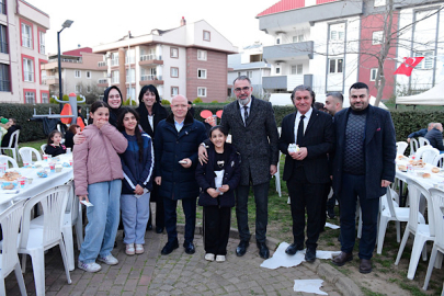 Kestel’de geleneksel olan sokak iftarı Kale Mahallesi'nde gerçekleştirildi