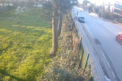 İznik 'te Cinayet gibi kaza güvenlik kamerasında