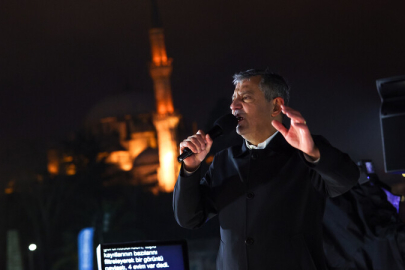 CHP Lideri Özgür Özel: Saraçhane mitinginden hükümete seslendi