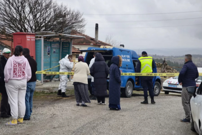 Harmancık 'ta aile içinde cinayet