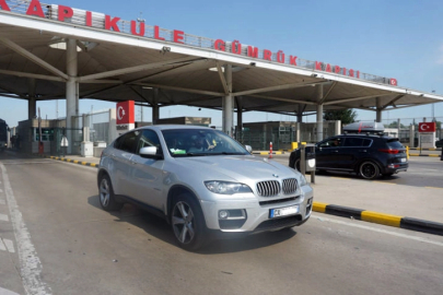 Yabancı plakalı araçlarda yeni dönem