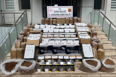 Gemlik’te kaçak tütün operasyonu