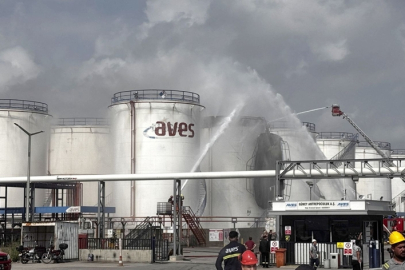 Mersin'de biyodizel üretim tesisinde yangın çıktı: 1 ölü