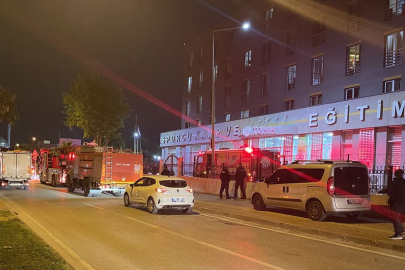 Sporcu Kamp ve Eğitim Merkezi'nde yangın çıktı