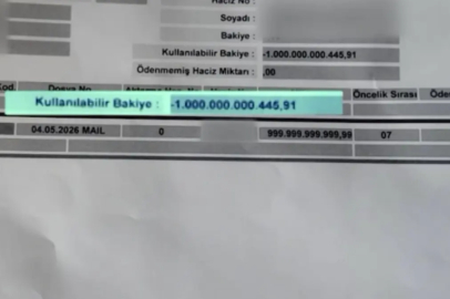 Hesabına ‘kaynağı belirsiz’ 1 trilyon lira yatırıldı!