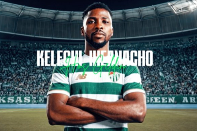 Bursaspor'dan Transfer Bombası: Kelechi Iheanacho Resmen Yeşil-Beyazlı Formayı Giydi