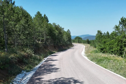 Mustafakemalpaşa yolları yeniliyor