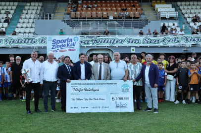 Nilüfer Belediyesi'nden amatör spor kulüplerine 3 milyon liralık destek