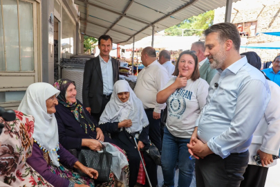 Bursa Büyükşehir'in Harmancık mesaisi
