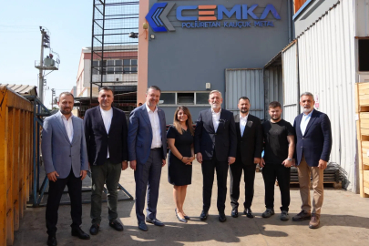 CEMKA; BTSO Başkanı İbrahim Burkay ve MÜSİAD Bursa Şube Başkanı Alparslan Şenocak'ı ağırladı