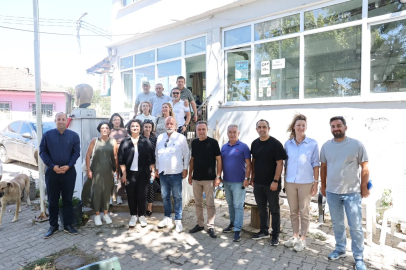 Bursa'da Nilüfer Belediyesi yönetim ekibi, başlattığı saha ziyaretlerine devam ediyor.