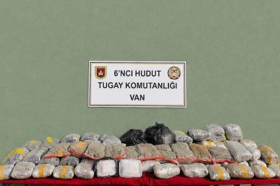 Milli Savunma Bakanlığı: Van hudut hattında 51 kilo uyuşturucu ele geçirildi