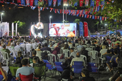 Kültürpark göl kenarında Yeşilçam akşamları