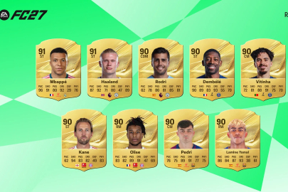 EA SPORTS FC™ 27’nin En Yüksek Reytingli 27 Erkek ve Kadın Oyuncusu Belirlendi