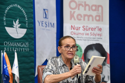 Nur Sürer’in katılımıyla Yeşim Grup’ta düzenlenen “Cemile’nin İzinde Emeğin Kadınlarıyla Orhan Kemal Okuması” etkinliği yapıldı