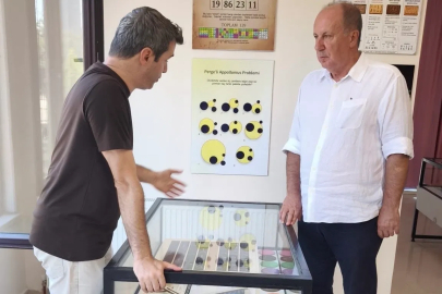 Muharrem İnce’den Bursa Orhangazi'deki Matematik Müzesi ziyareti