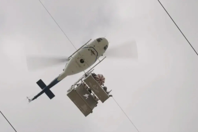Giresun’da Helikopter Düştüğü İhbarı ile  Bölgede Arama Başlattıldı