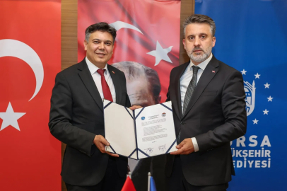 Bursa Büyükşehir Belediyesi ile Bilecik Söğüt Belediyesi arasında "Kardeş Şehir Protokolü" imzalandı.