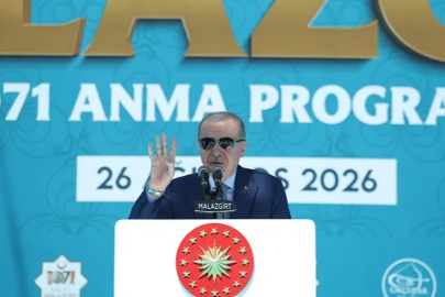 Cumhurbaşkanı Erdoğan, Malazgirt Zaferi’nin 955’inci yıl dönümü dolayısıyla düzenlenen programda konuştu