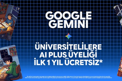 Google Gemini’dan Üniversite Öğrencilerine Müjde