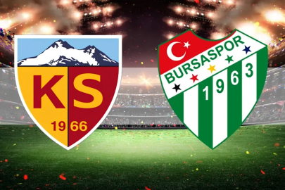 Bursaspor, Kayserispor deplasmanında geriden gelerek kazandı: 2-1