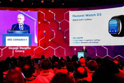 Huawei, Avrupa’ya yönelik Terve Research sağlık platformunu ve tansiyon takibi sunan HUAWEI WATCH D3 tanıttı