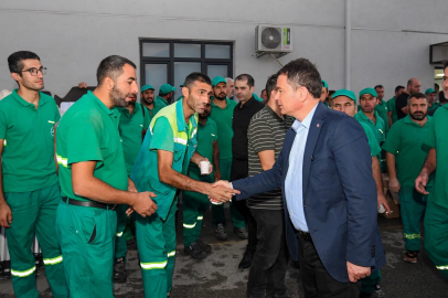 Erkan Aydın, temizlik emekçileriyle sabah kahvaltısında bir araya geldi