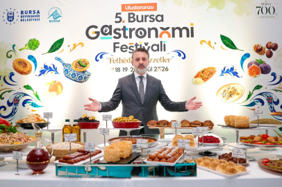 18-19-20 Eylül tarihlerinde düzenlenecek Uluslararası 5. Bursa Gastronomi Festivali, Merinos Parkı’nda gerçekleştirilecek.