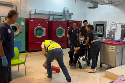 Mudanya Devlet Hastanesi'nde, olası  acil durumlara karşı yangın ve tahliye tatbikatı yapıldı