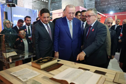 Cumhurbaşkanı Erdoğan, “Kitaba Vefa: Cilt Sanatı ve Restorasyon Sergisi” programında konuştu