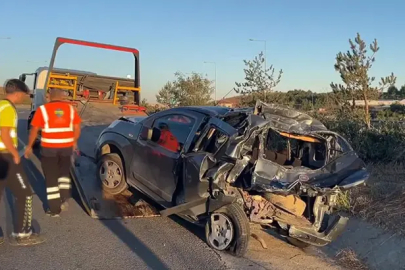 Kuzey Marmara Otoyolu’nda TIR hafif ticari araca çarptı: 1’i çocuk 6 yaralı